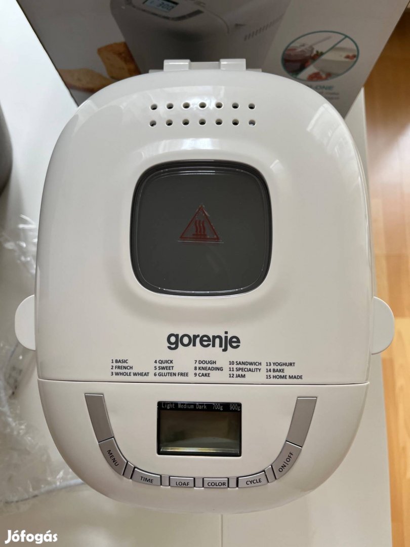 Gorenje kenyérsütő