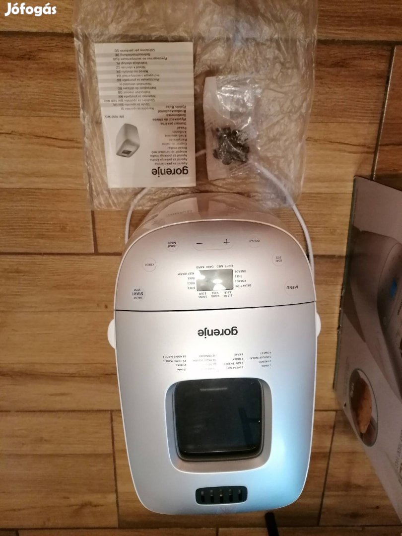 Gorenje kenyérsütő gép eladó. 