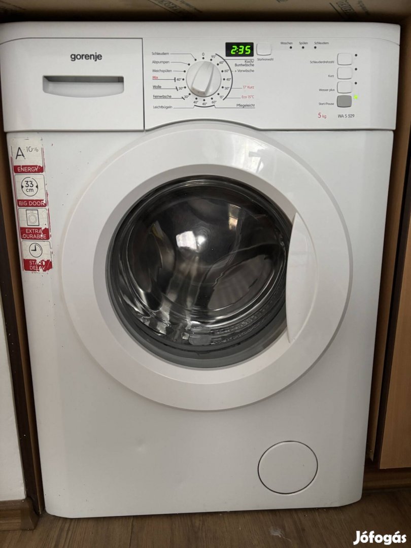 Gorenje keskeny elöltöltős mosógép