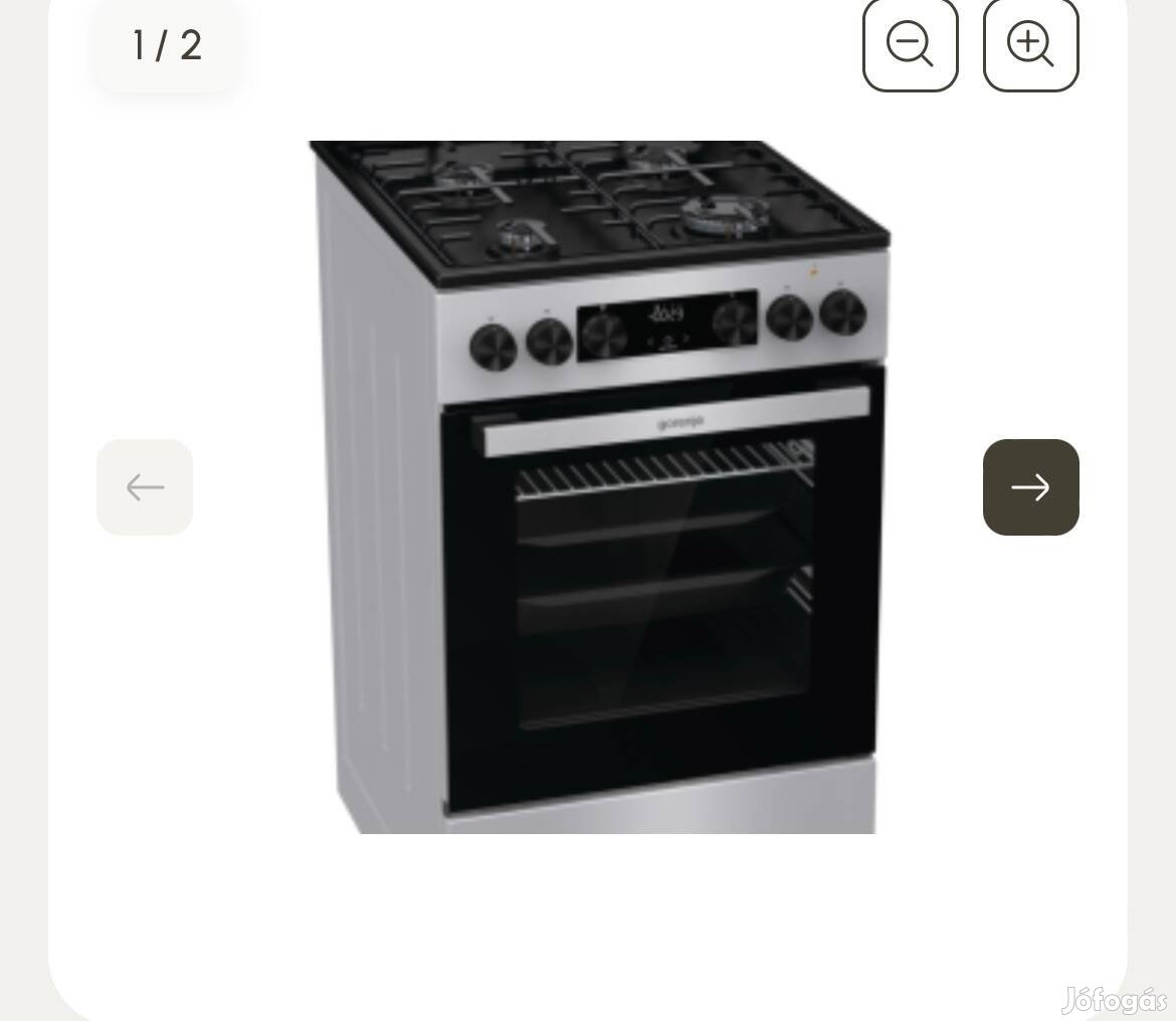 Gorenje kombinált tűzhely