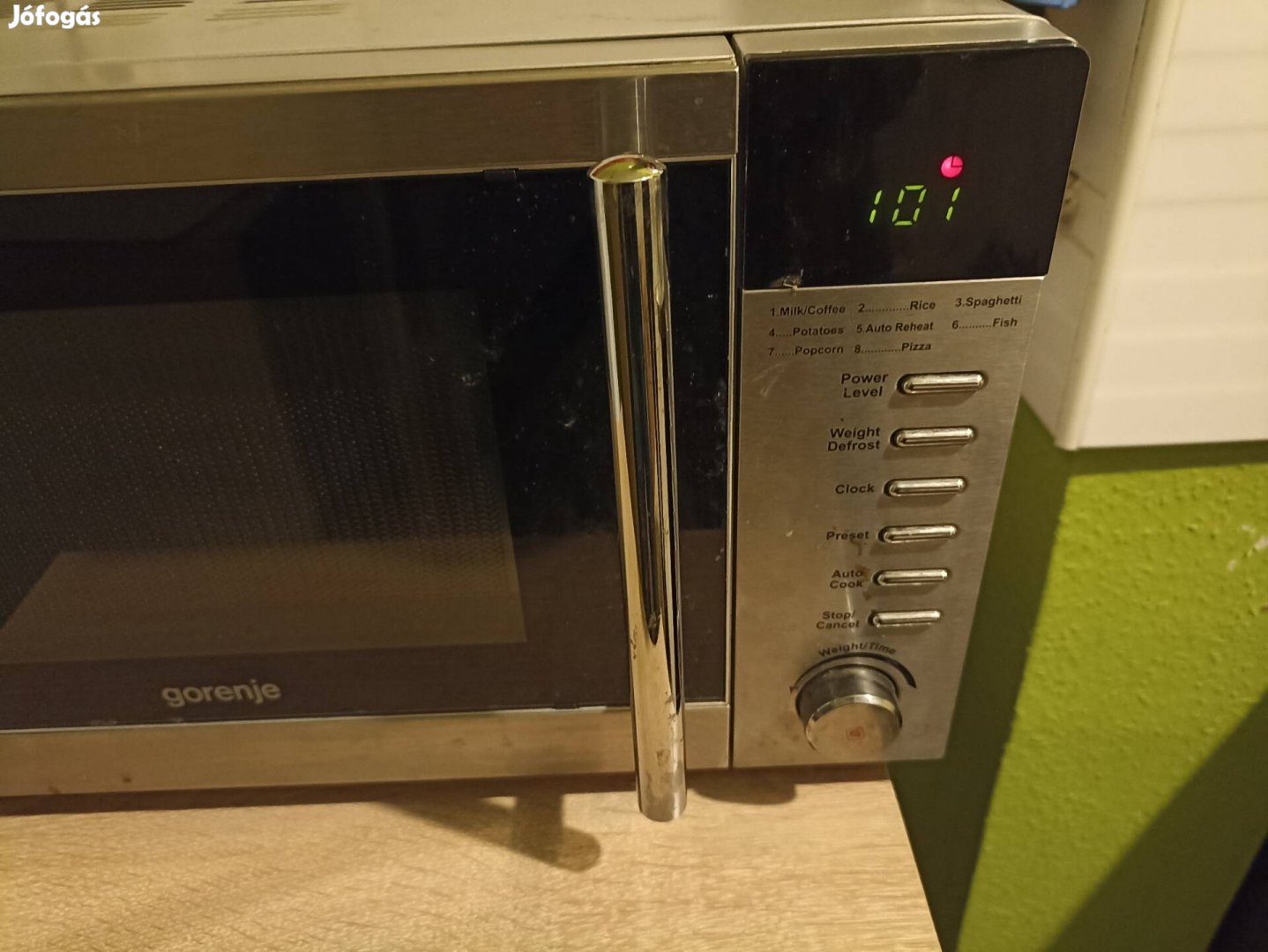 Gorenje mikrohullámú sütő, mikró 