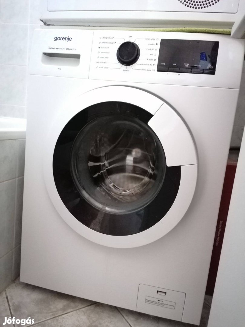 Gorenje mosógép újszerű állapot, hibátlan működés