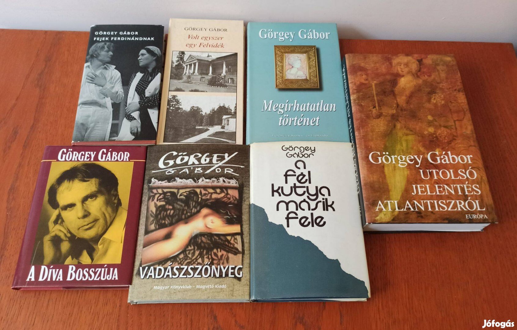 Görgey Gábor könyvcsomag 7 db könyv