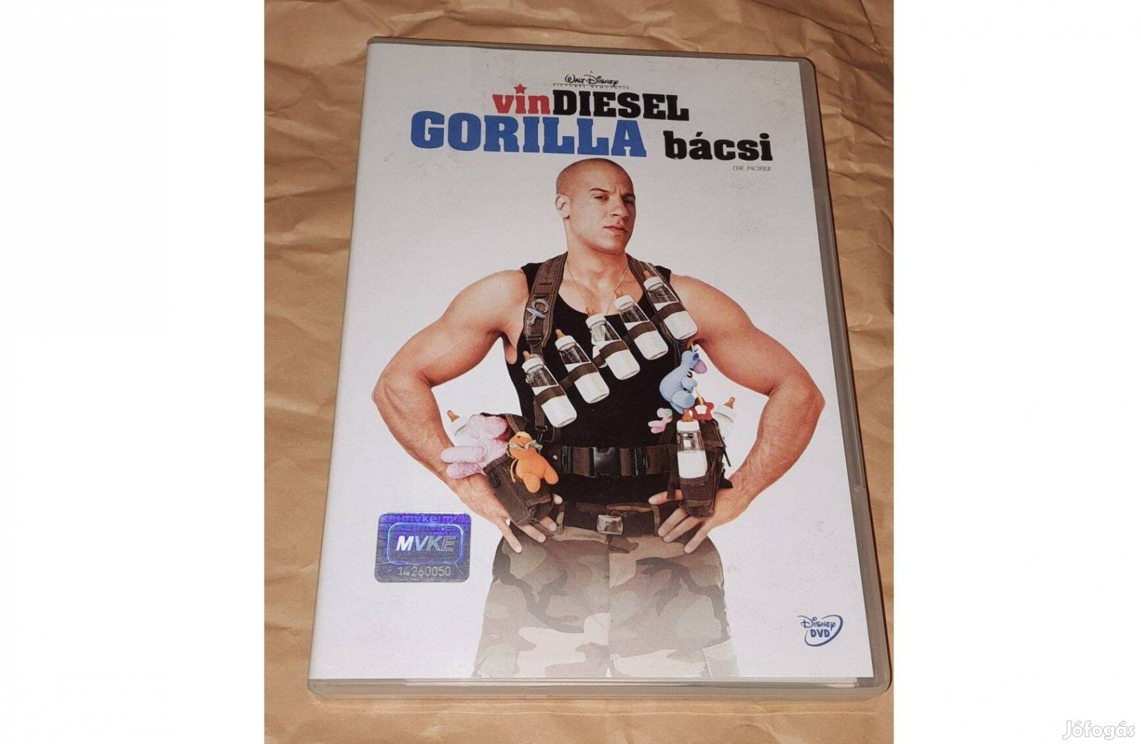 Gorilla bácsi DVD 2005 Szinkronizált, karcmentes lemez Vin