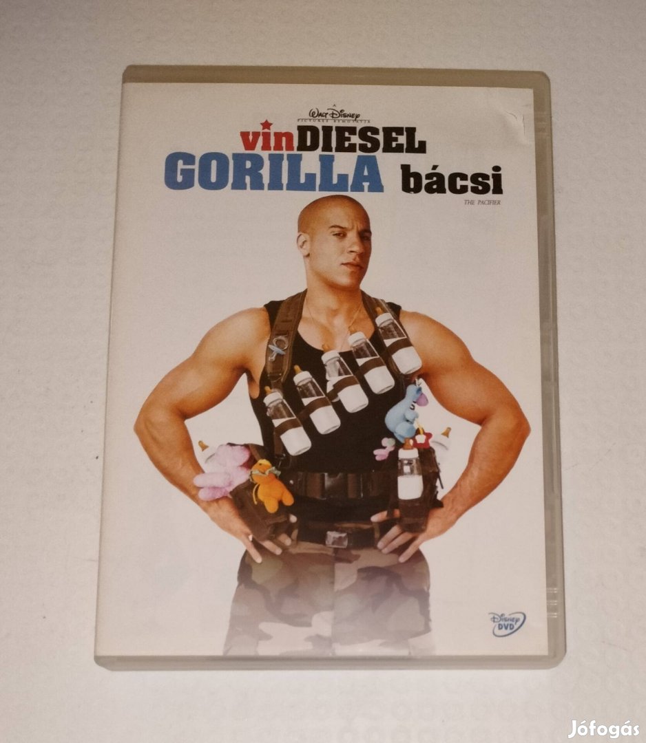 Gorilla bácsi Vin Diesel dvd