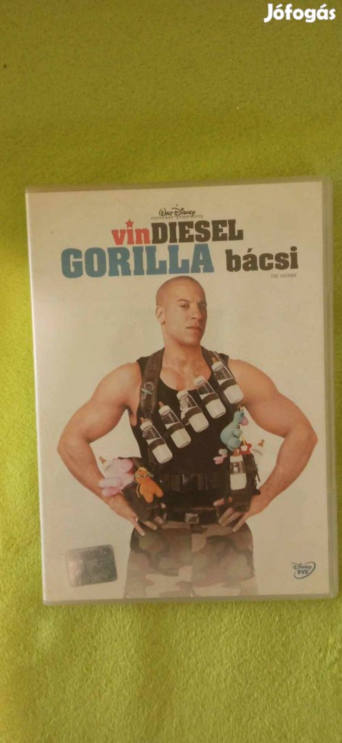 Gorilla bácsi Vin Diesel ritka dvd