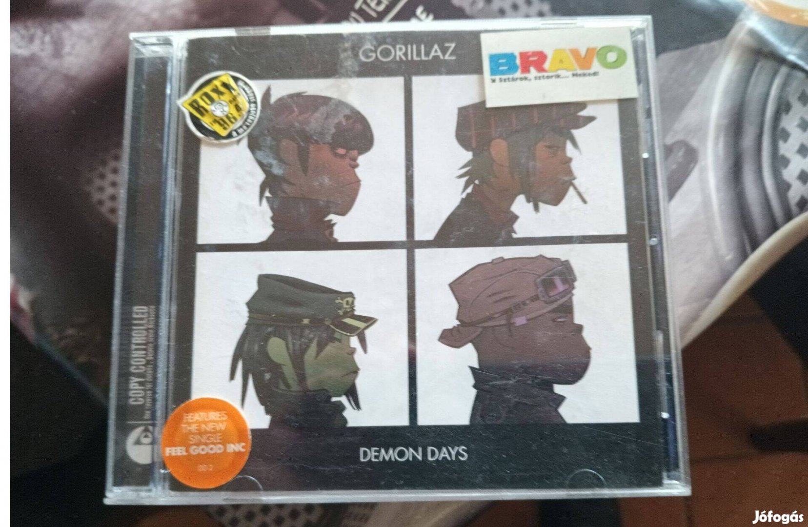 Gorillaz Demon Days CD lemez eladó