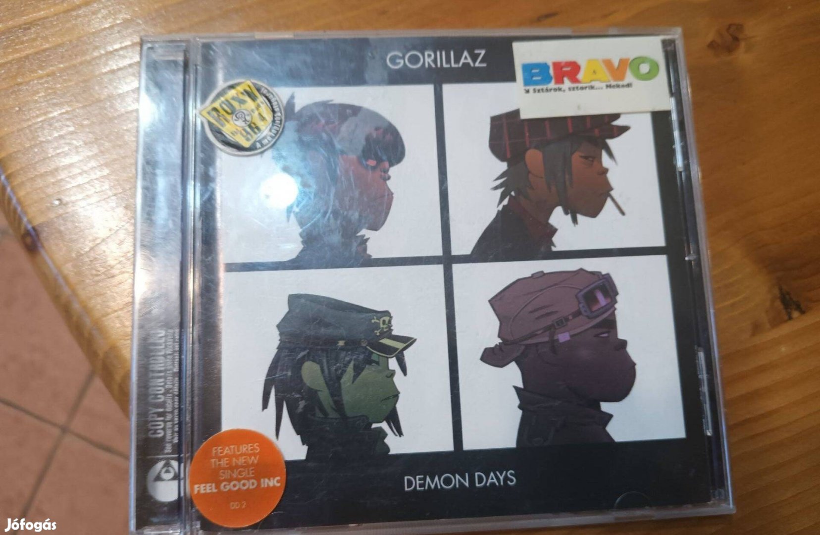 Gorillaz Demon Days cd lemez eladó