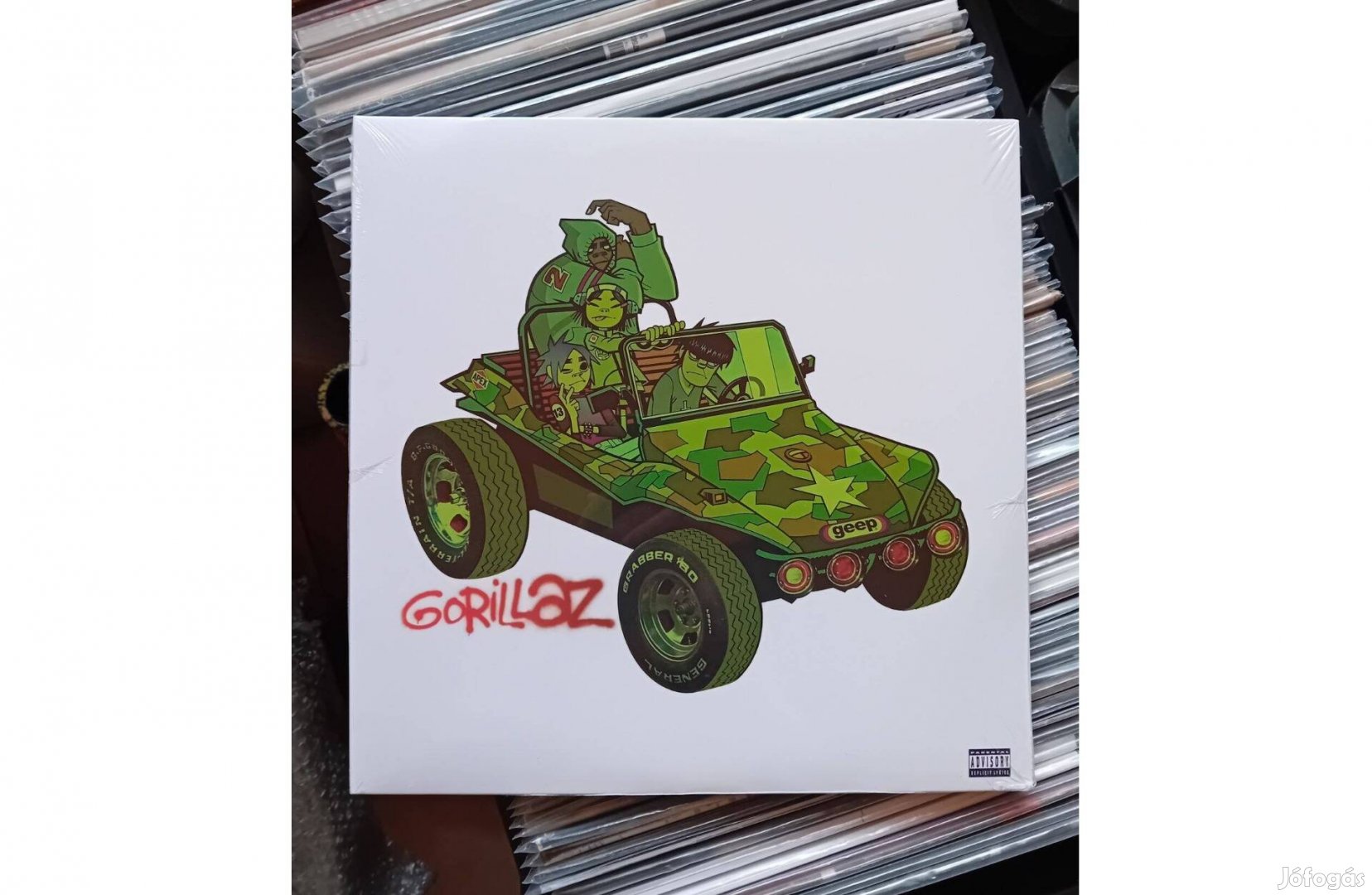 Gorillaz - Gorillaz Dupla Bakelit Lemez LP Bontatlan