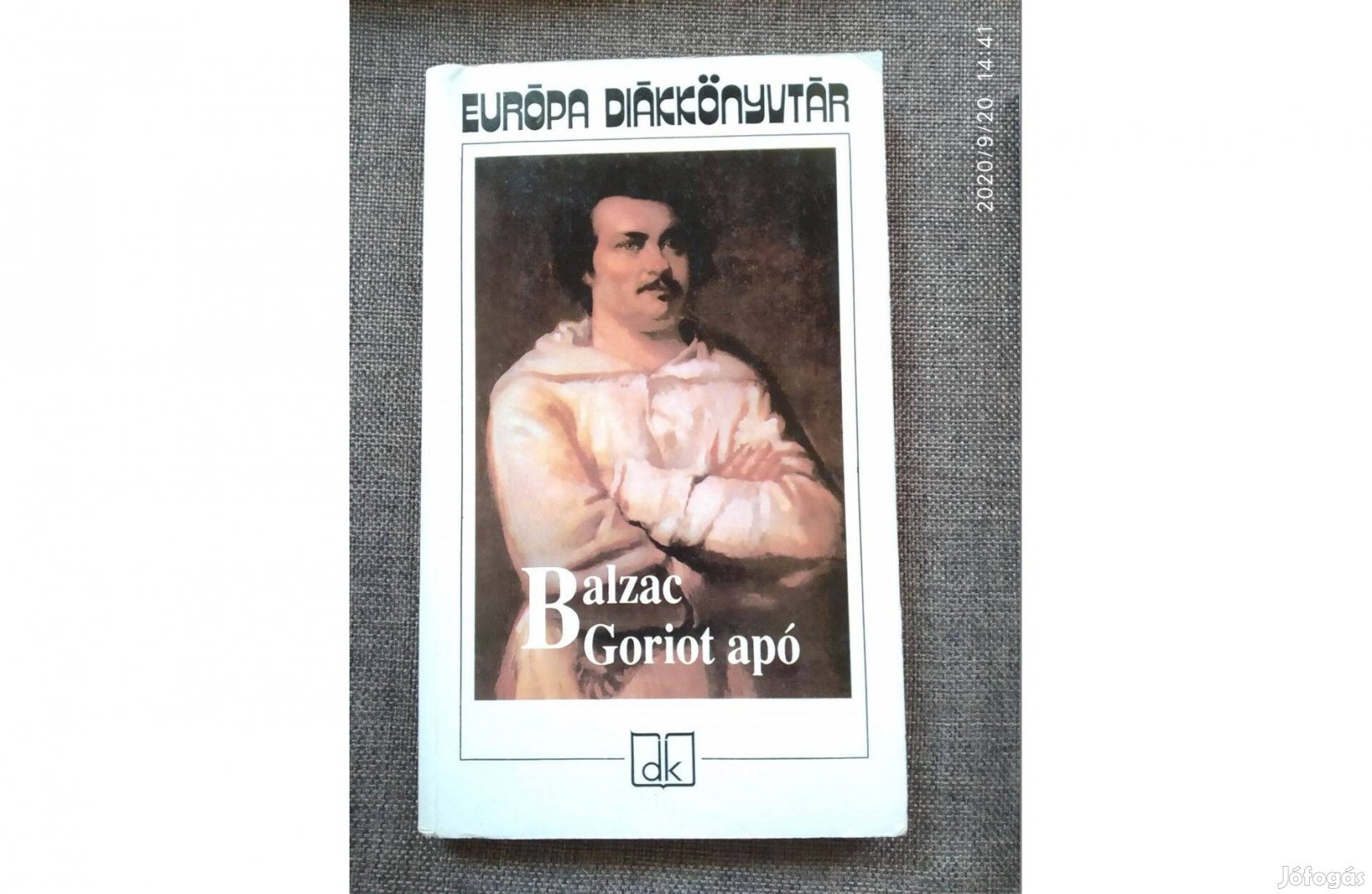 Goriot apó Honoré de Balzac Balzac