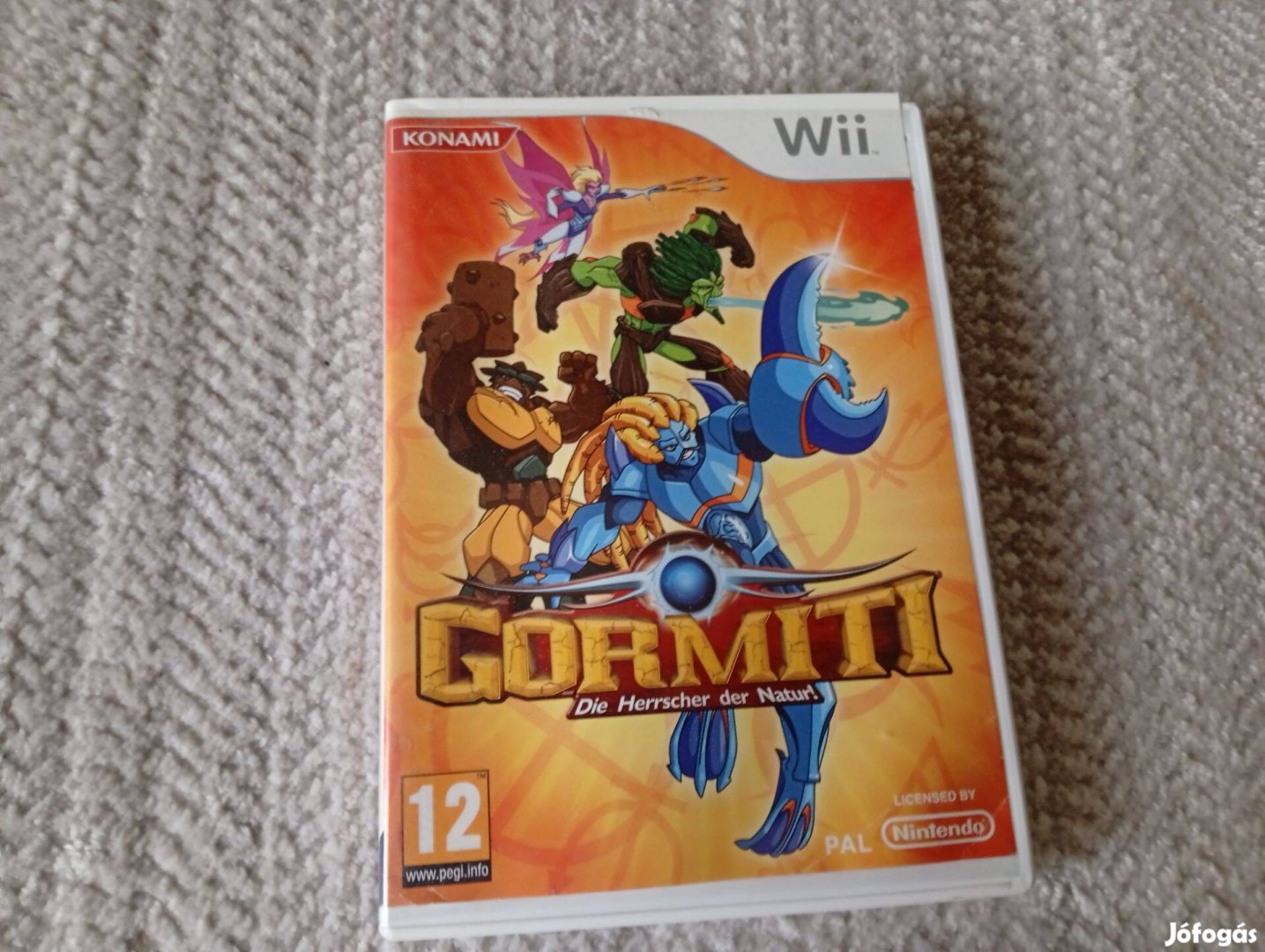 Gormiti eredeti Nintendo Wii játék