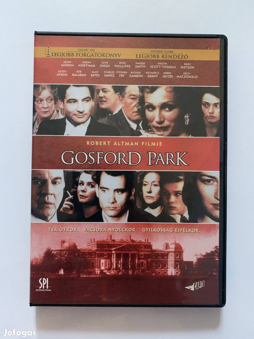 Gosford park dvd