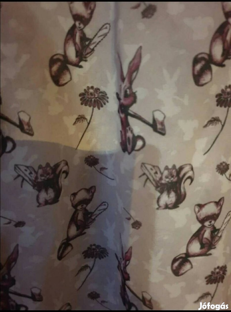 Goth pszichó állatos ing