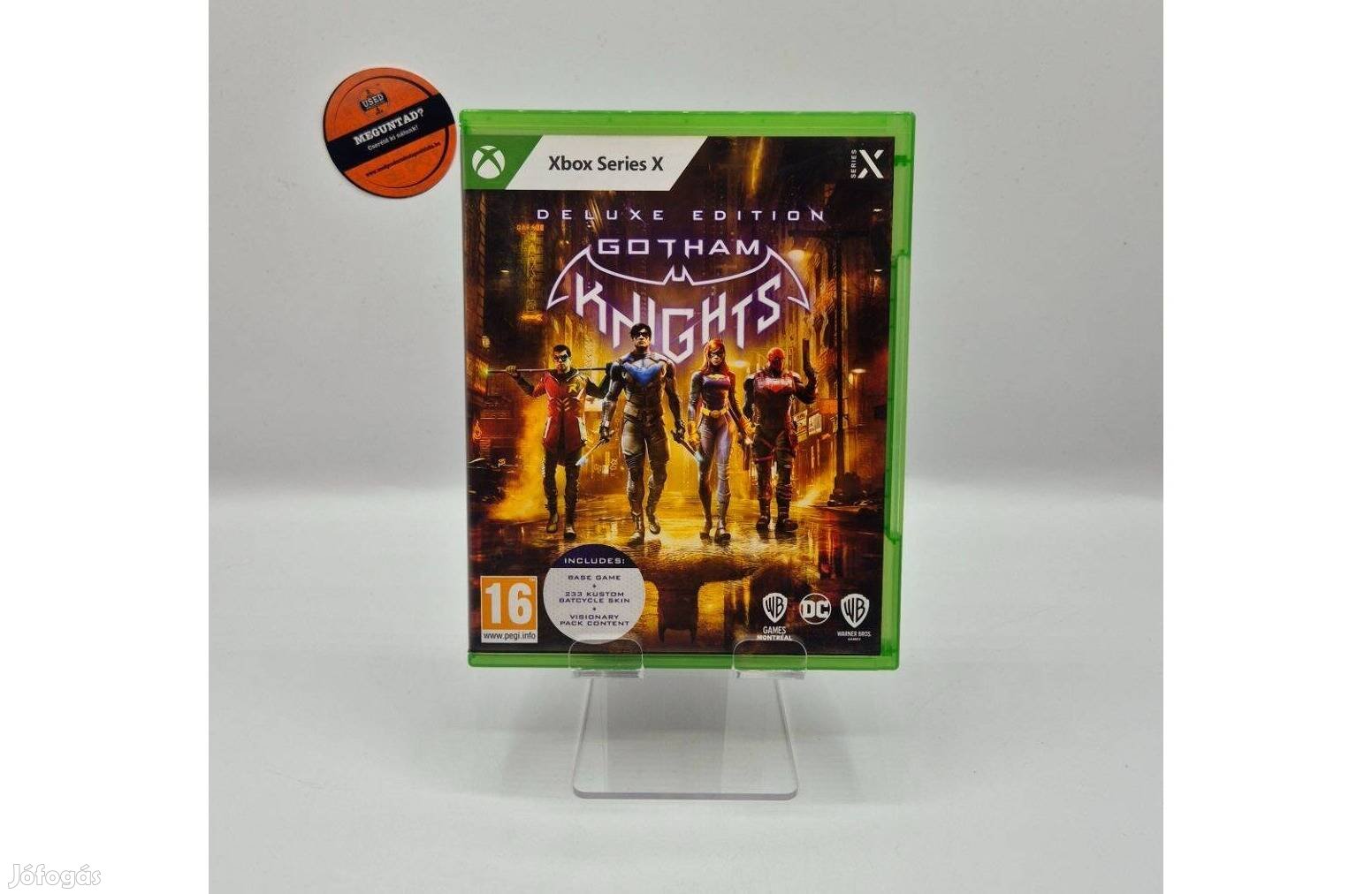 Gotham Knights Deluxe Edition - Xbox Series X játék, használt, Akciós