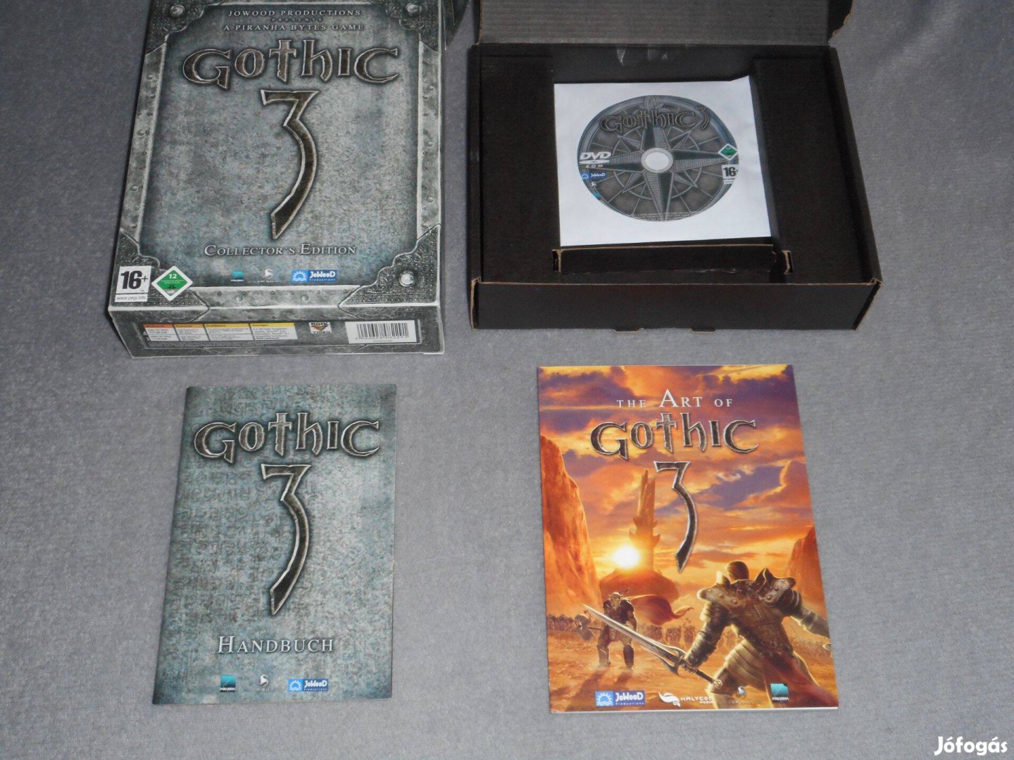 Gothic 3 Collector's Edition Bigbox Számítógépes PC játék, Ritka!