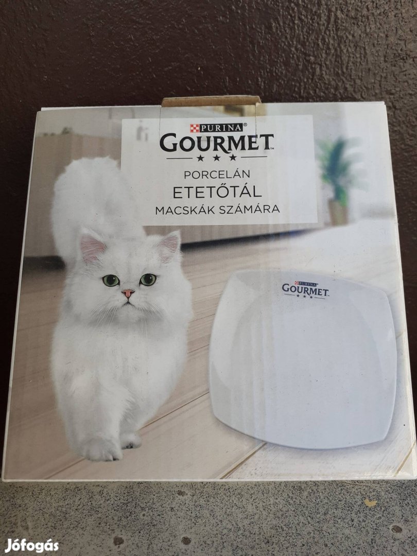 Gourmet macska etetőtál eladó 
