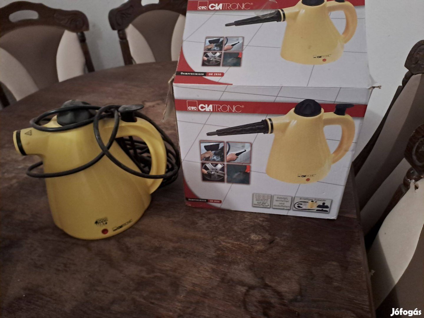 Gőz tisztító gép