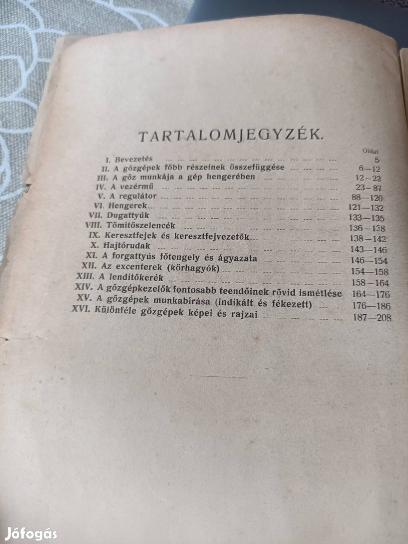 Gőzgépkezelők könyve 1920