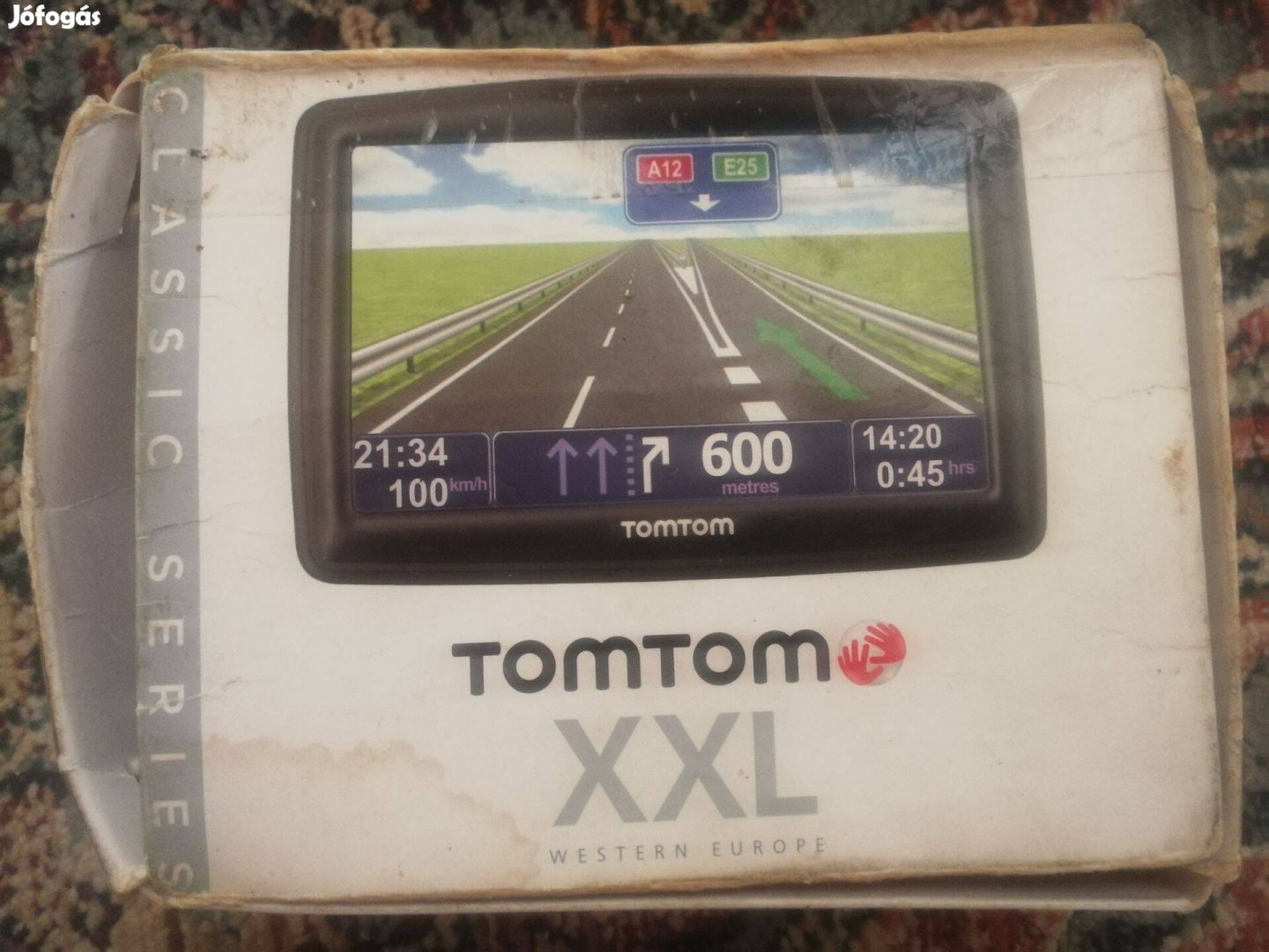 Gps, navigáció, útvonaltervező Tomtom xxl, tarvóval együtt, N14644