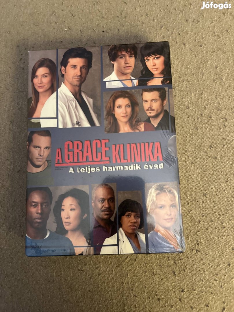 Grace klinika 3. Évad dvd új