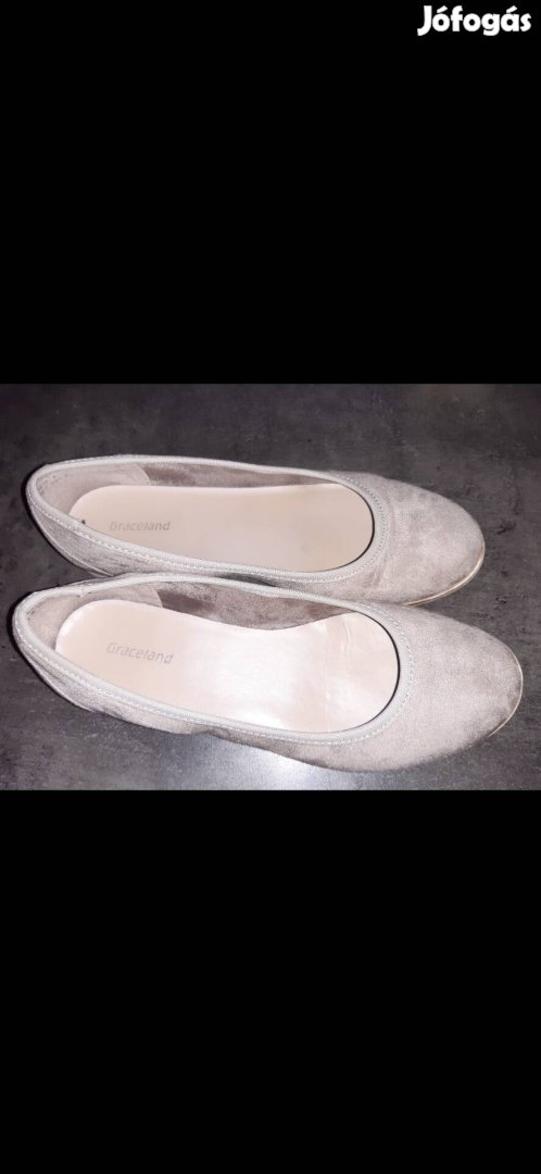 Graceland 36-os lány, női alkalmi balerina cipő