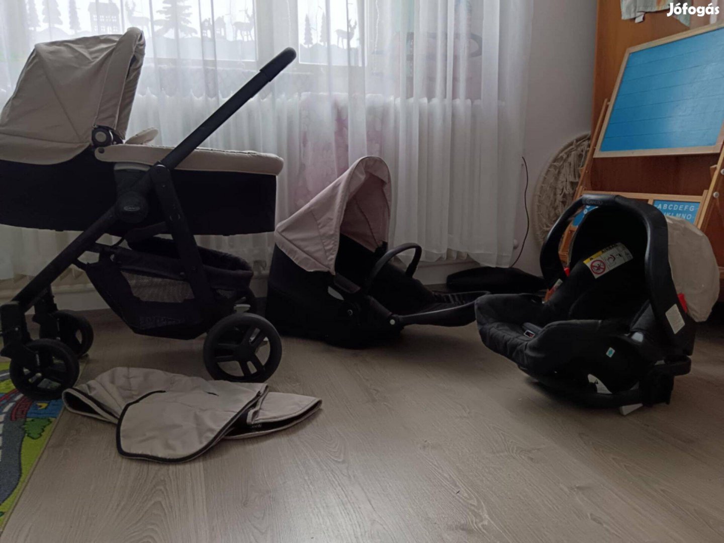 Graco Evo 3in1 babakocsi - bézs