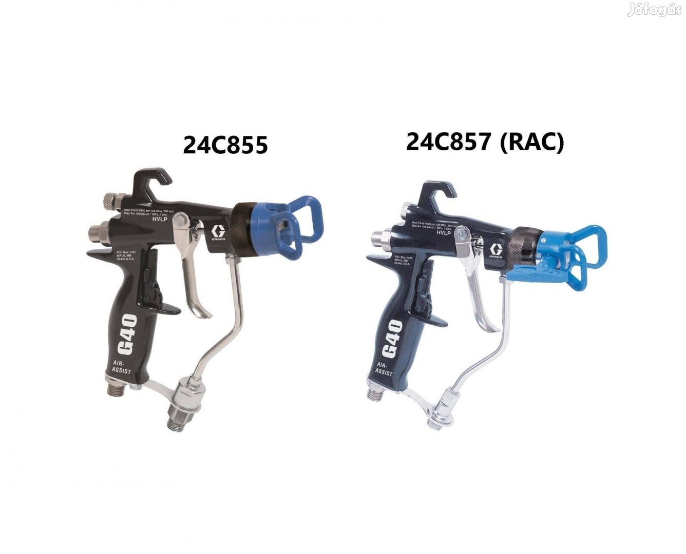 Graco G40 airmix airless szórópisztolyok 