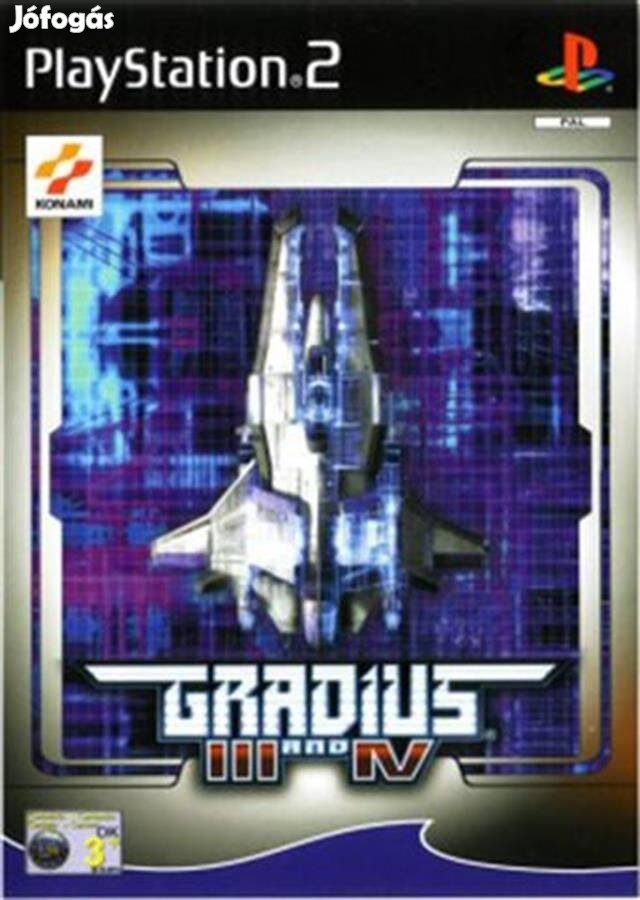 Gradius III and IV eredeti Playstation 2 játék