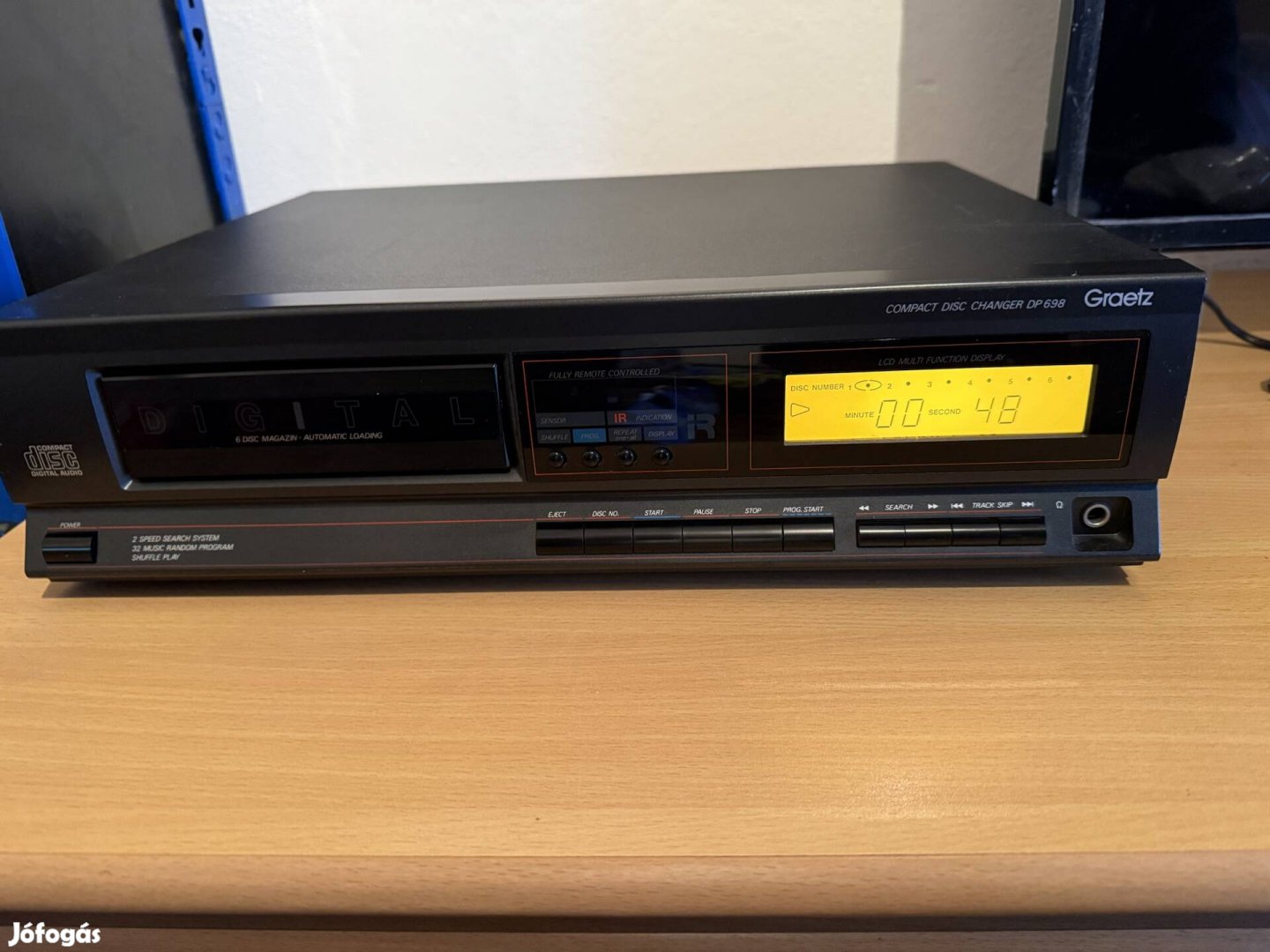Graetz DP 698 6 lemezes CD lejátszó