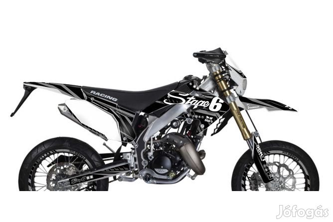 Grafikai készlet Honda HM 50 Stage6 fekete
