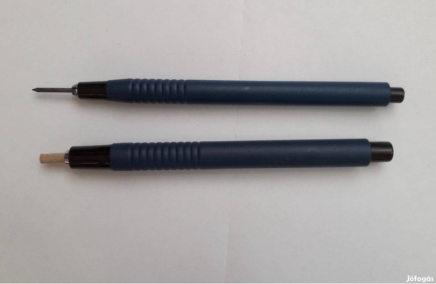 Grafit és radír töltőceruza készlet 14 cm