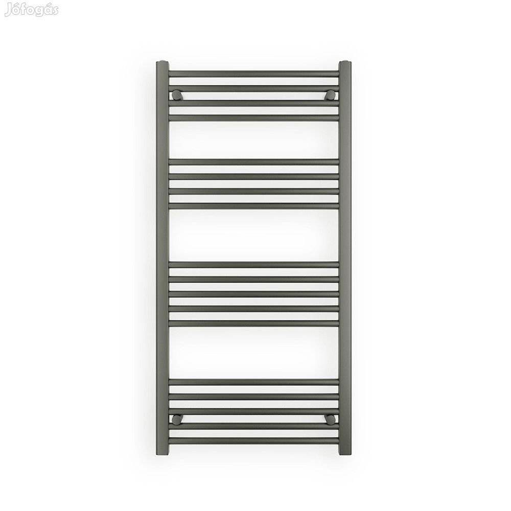 Grafitszürke 600x1200mm törölközőszárítós fürdőszobai radiátor Wellan