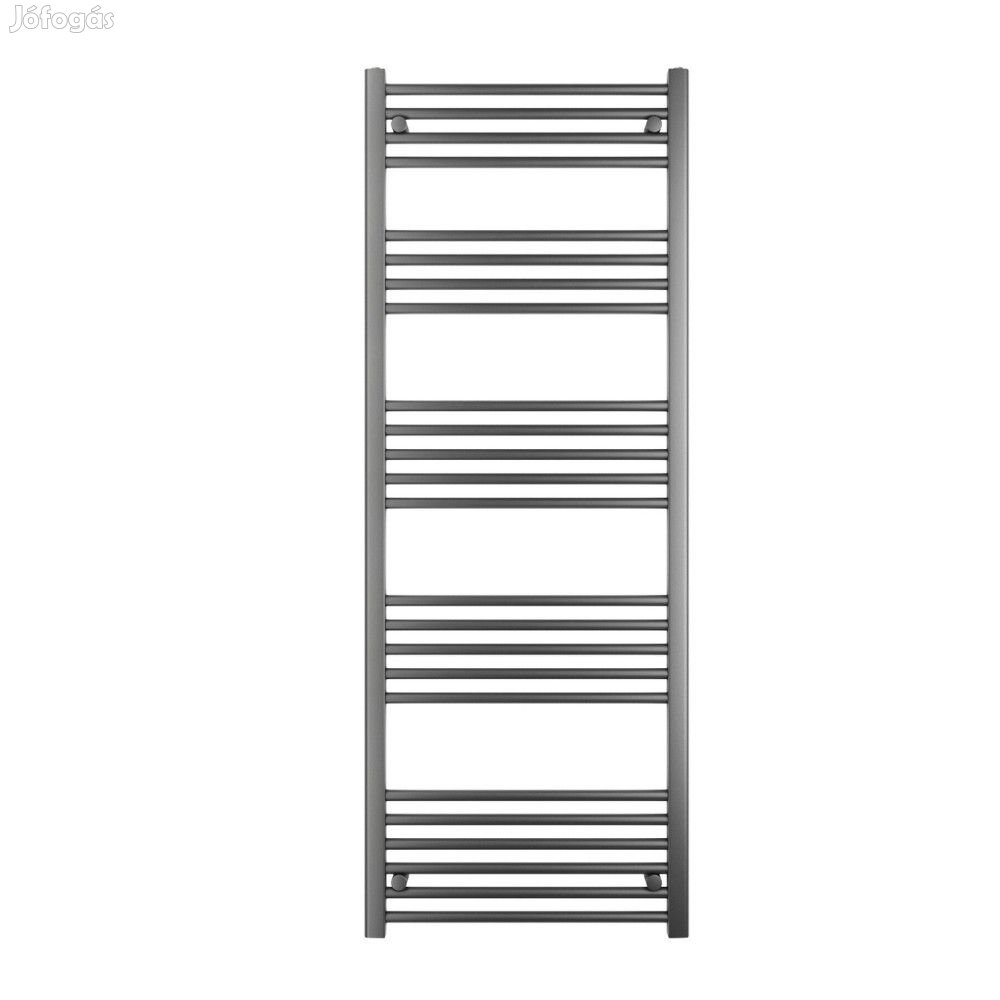 Grafitszürke 600x1600mm törölközőszárítós fürdőszobai radiátor Wellan
