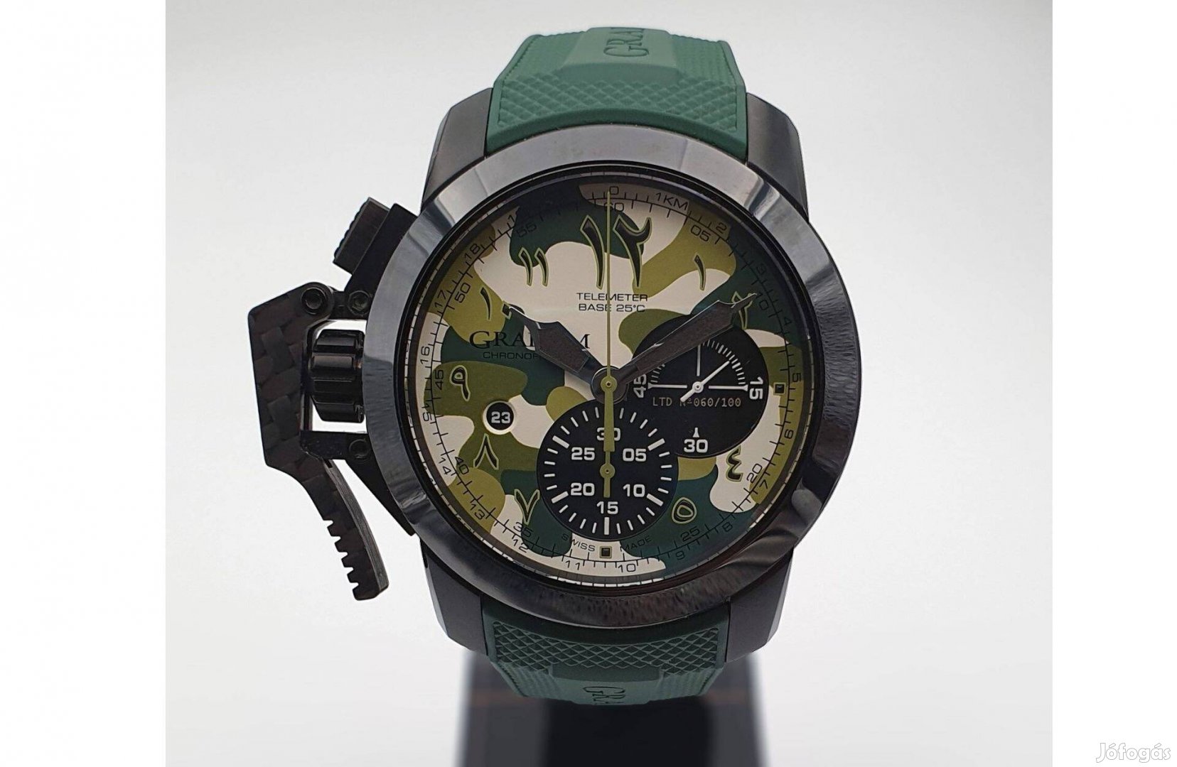 Graham Chronofighter Oversize Green Camouflage Limited Edition