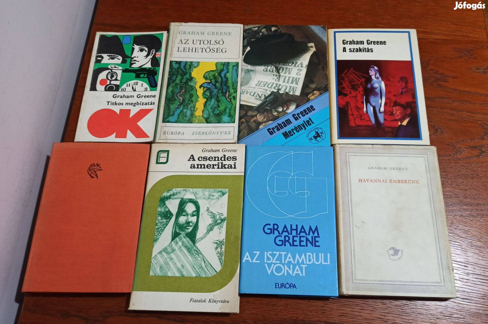 Graham Greene könyvcsomag / 8 db könyv