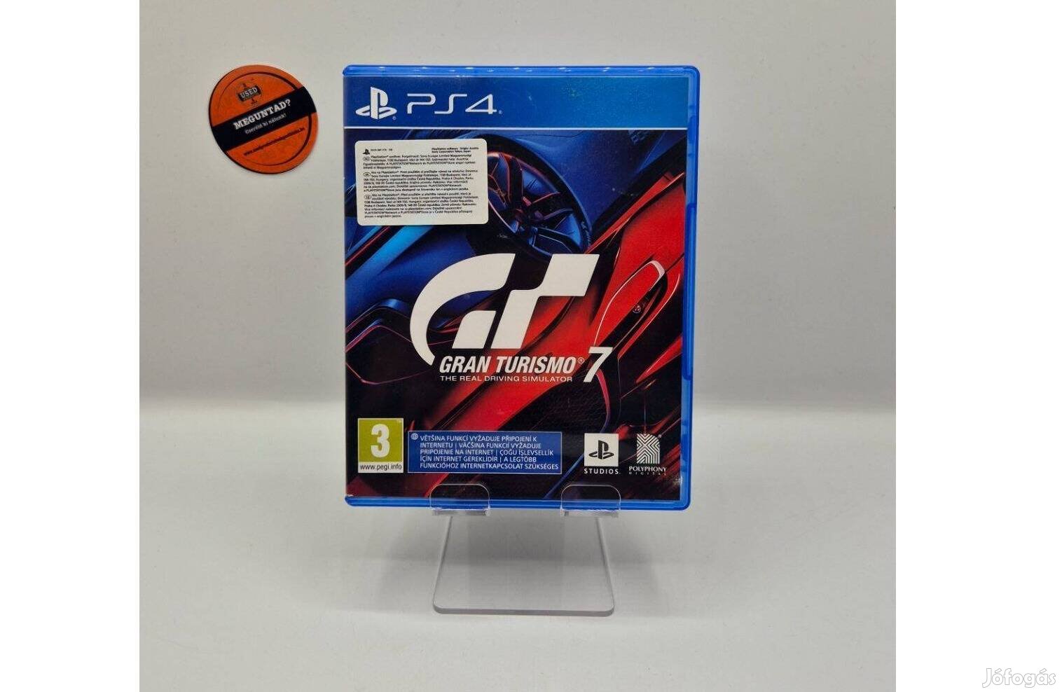 Gran Turismo 7 - PS4 játék, használt