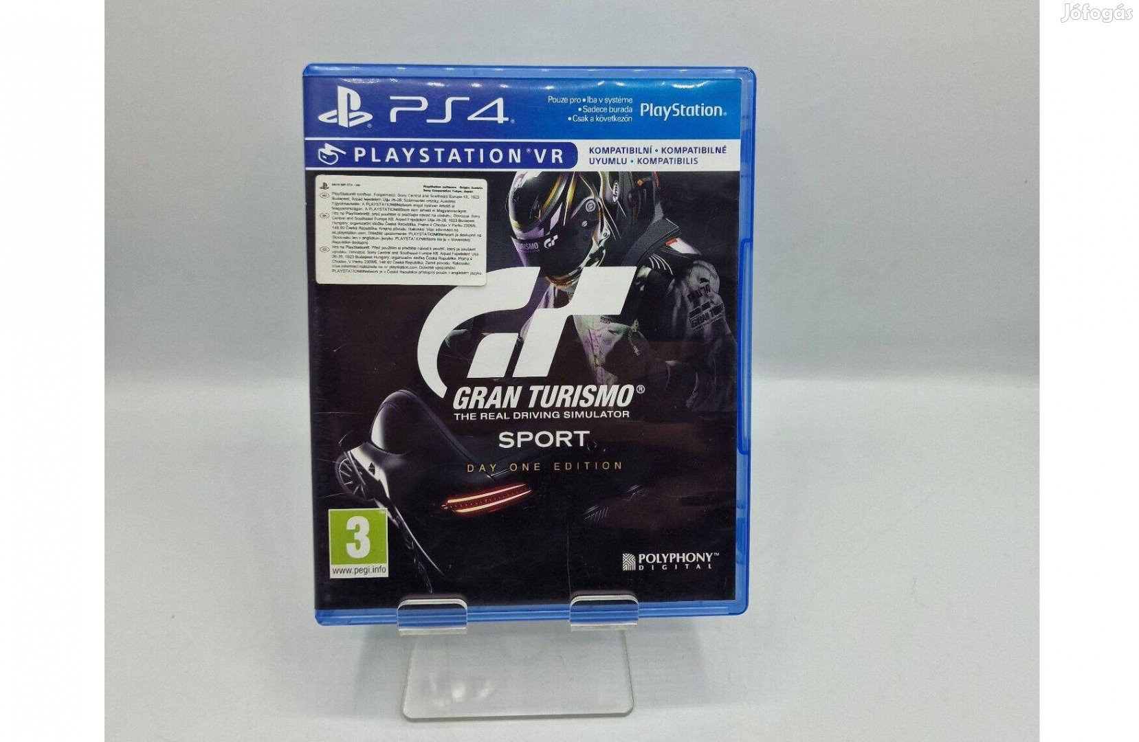 Gran Turismo Sport Day One Edition - PS4 játék, használt