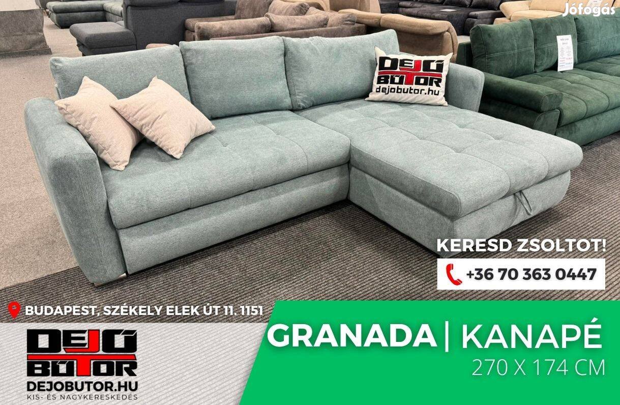 Granada sarok kanapé aston 8 ülőgarnitúra aragon 7 menta 270x174 cm