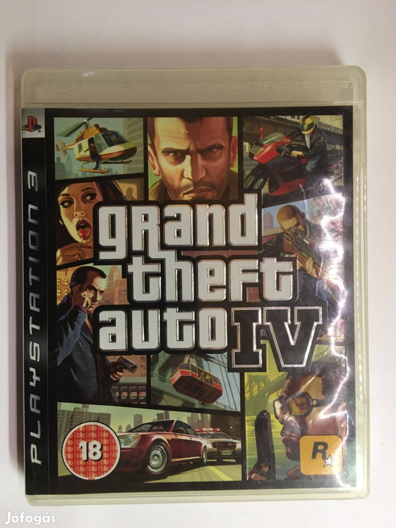 Grand Theft Auto 4 Playstation 3 Ps3 játék