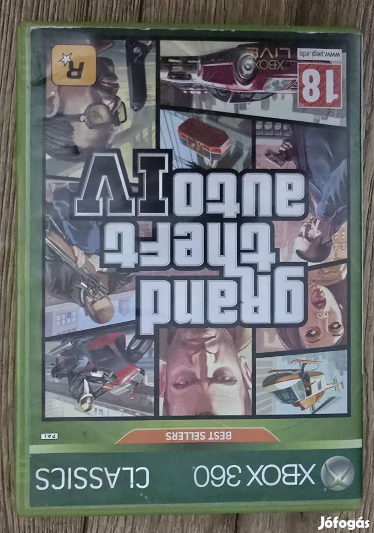 Grand Theft Auto 4 Xbox 360 használt játék GTA 4