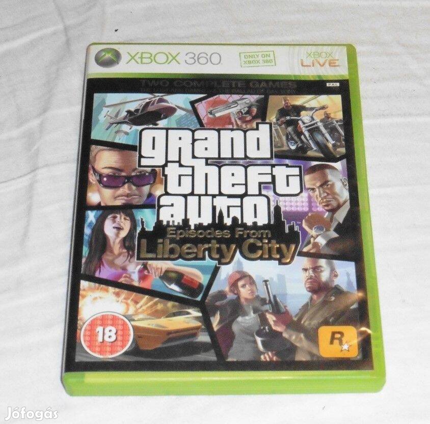 Grand Theft Auto 4. Episodes from Liberty City Gyári Xbox 360 Játék