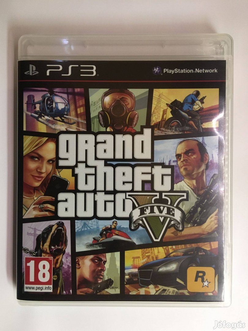 Grand Theft Auto 5 Playstation 3 Ps3 játék