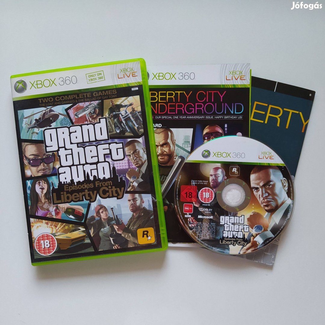Grand Theft Auto Episodes from Liberty City GTA Xbox 360 One Series X
