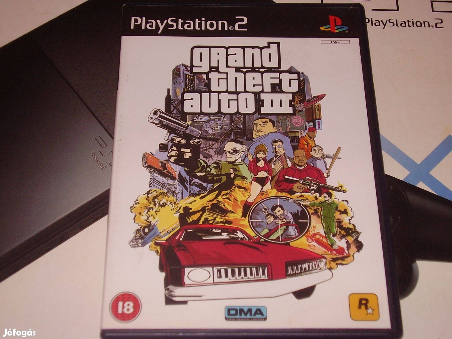 Grand Theft Auto III GTA Playstation 2 eredeti lemez eladó