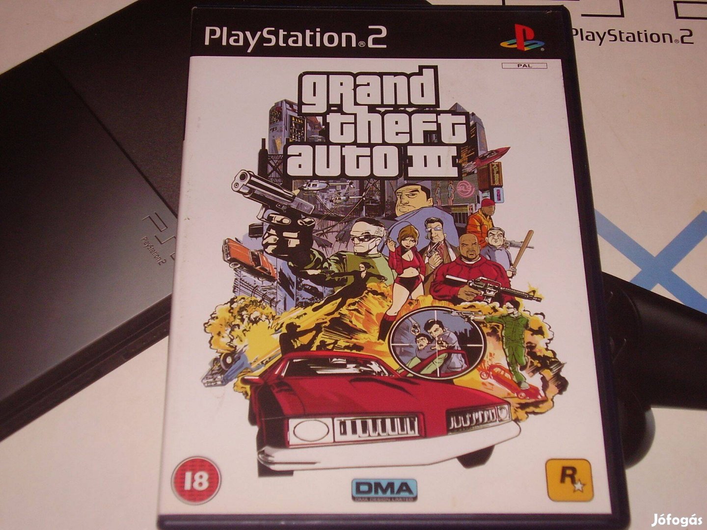 Grand Theft Auto III GTA Playstation 2 eredeti lemez eladó