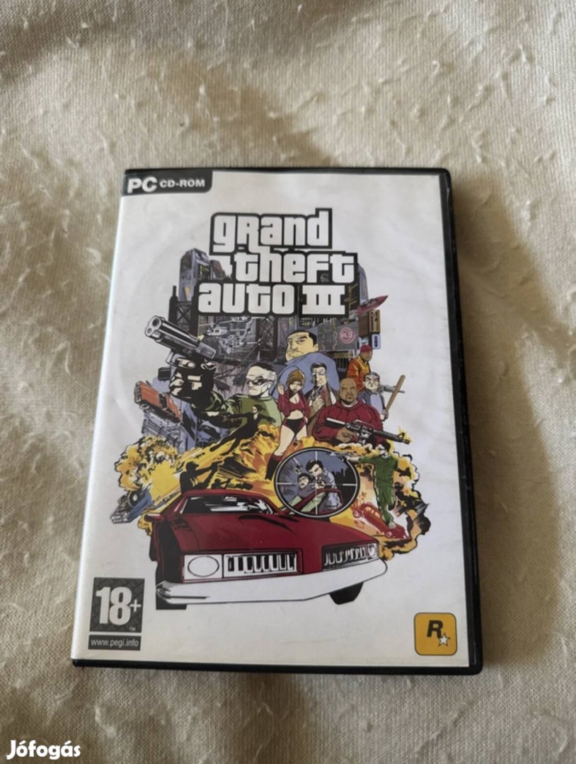 Grand Theft Auto III (GTA 3) PC játék