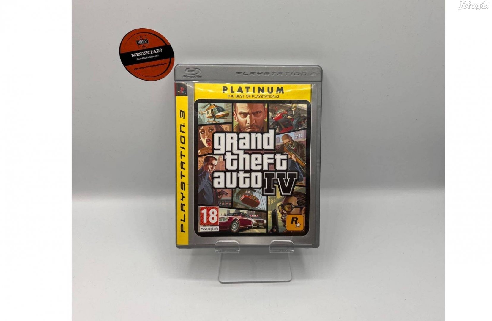 Grand Theft Auto IV - PS3 játék, használt