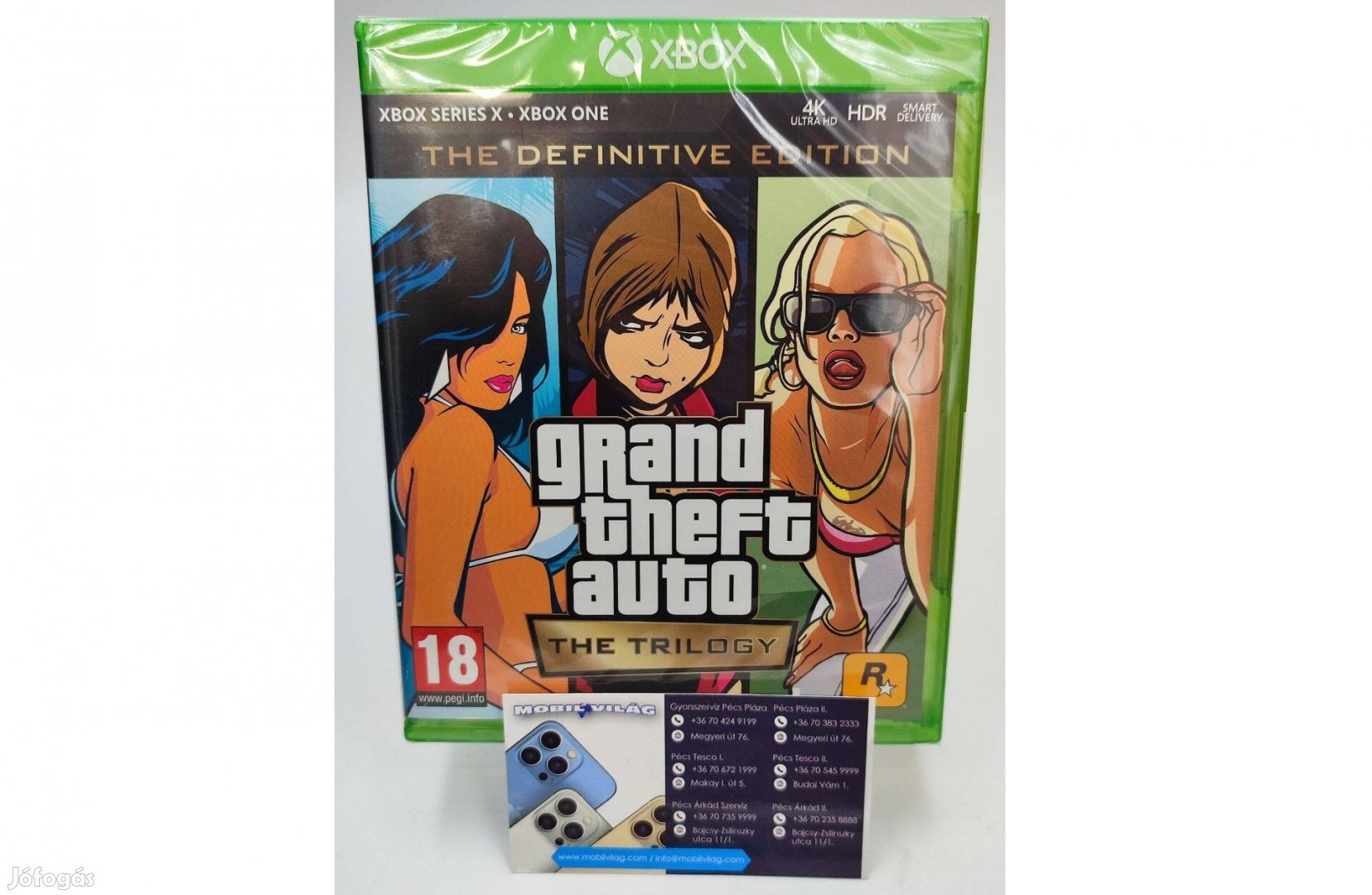 Grand Theft Auto The Trilogy Xbox One Garanciával #konzl1819