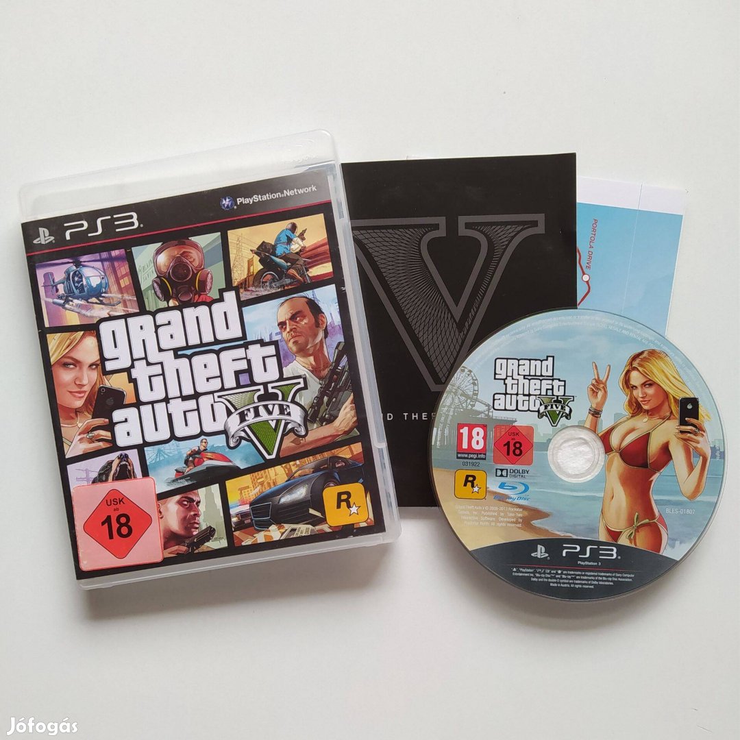 Grand Theft Auto V GTA 5 Playstation 3 PS3