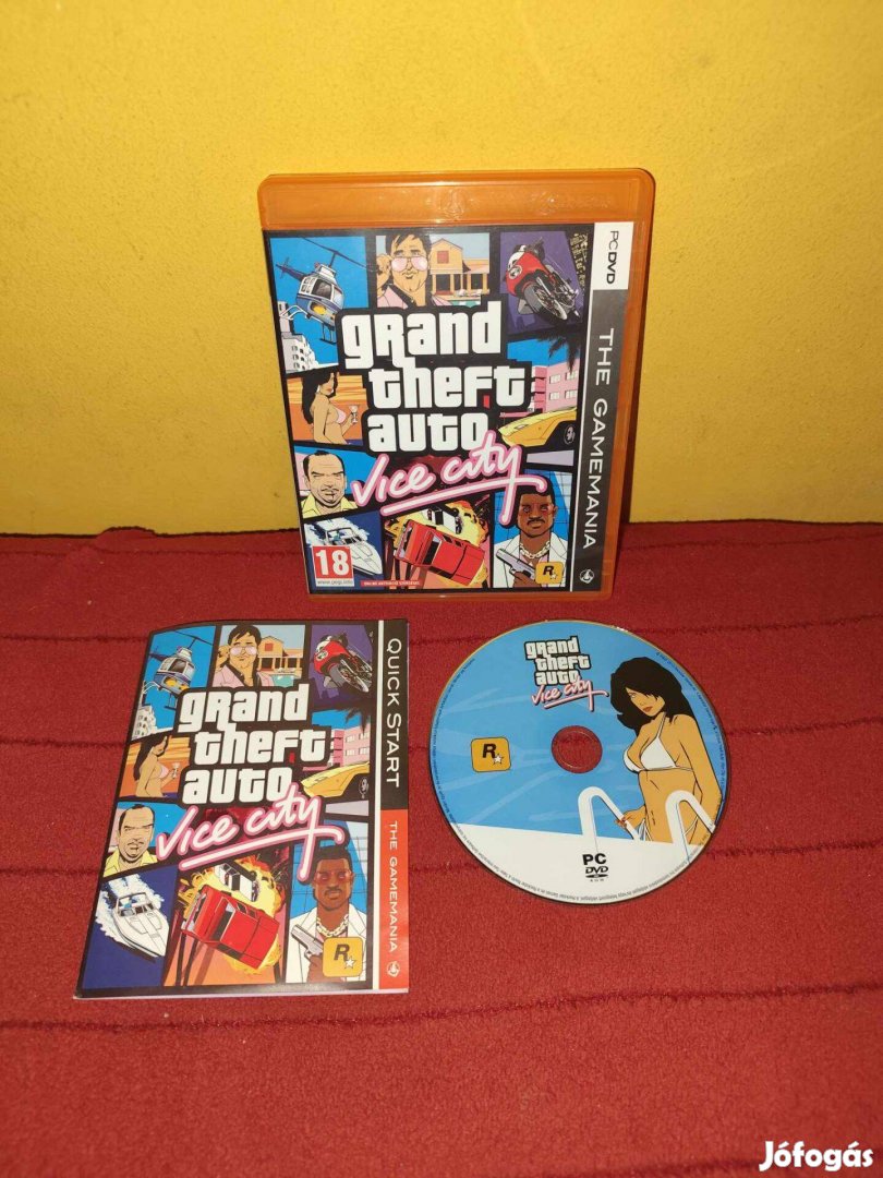 Grand Theft Auto Vice City PC DVD
